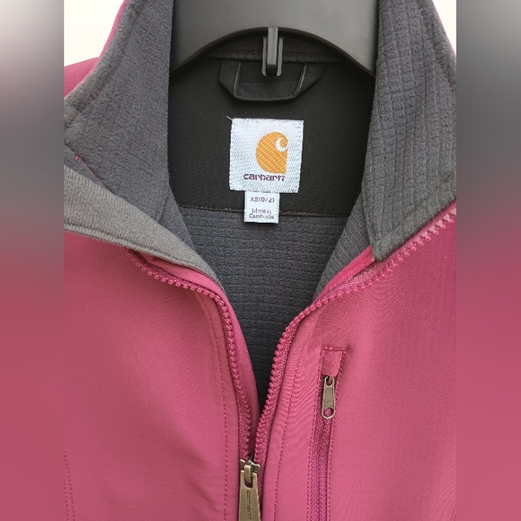 Carhartt Denwood Softshell Vest Raspberry Pink Ladies Sz XSmall - Picture 6 of 11